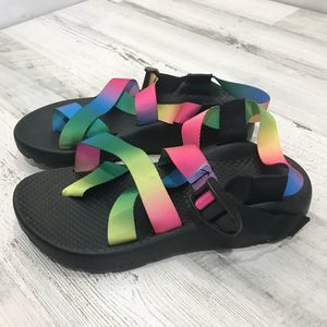 Chaco Z2 Classic Bright Rainbow Water Sandals